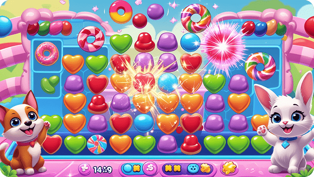 Pet Candy Puzzle